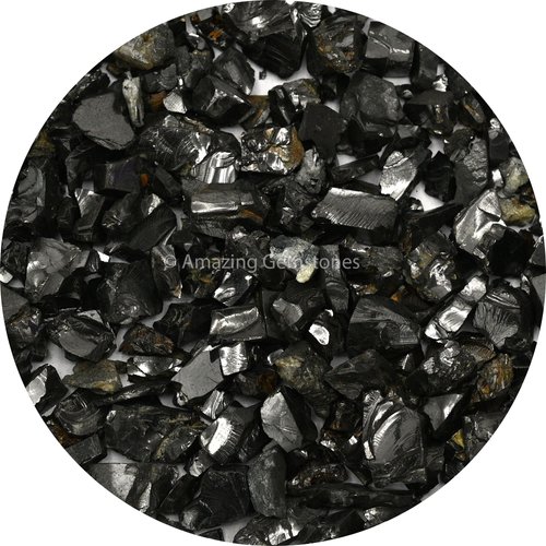 Elite Shungite Stones Chips for Water Purification Tablets, Authentic Shungite Stones for Shungite Water Bottle (25 GRAM)