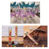 24 PCS Plastic Test Tubes,45ml Clear Test Tube with Caps,140x25mm Test Tube for Candy Storage,Party,Decoration,Beads Display,Lab