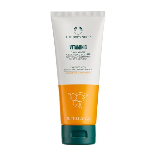 The Body Shop Vitamin C Daily Glow Cleansing Polish – For a Healthier, Fresh-Faced Glow – Vegan – 100ml