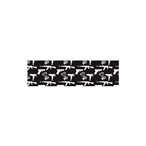 BLACK DIAMOND Skateboard GRIP TAPE 1 Sheet GUNS WEAPONS