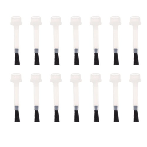 20pcs Nail Polish Replacement Brush Dipping Powder Liquid Replacement Gel Liquid for Dipping Powder Base Coat Top Coat Activator