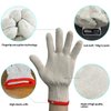 ZFYOUNG 12 pairs (747g) Hand Work Gloves,Safety Protection Work Gloves,White Cotton Liners Gloves,Safety Work Gloves Liners，Warehouse Mechanic Industrial Gardening Construction Men & Women Gloves