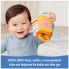 Ms. Rachel Official Herbie Sensory Take-Along Toy, Baby Swing & Baby Stroller Teething Toys w/Rattle & Clip, Toddler Toys for Girls & Boys Ages 3 Months to 1+