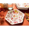 Juvale Fall Leaves Paper Plates for Thanksgiving Party (9 In 50 Pack)