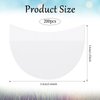 salbsever 200 Pcs Eyeshadow Shields, Eyeshadow Stencils Professional Lint Free Eye Pad Eye Shadow Makeup Patches Prevent Makeup Residue for Eyelash Extensions Eyeliner and Lip Makeup