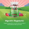 Sugar Free Fiber Gummies for Kids - Delicious Prebiotic Kids Fiber Gummies for Constipation Digestive Support & Immunity - Non-GMO Vegan Chicory Root Soluble Fiber Supplement for Kids Digestive Health