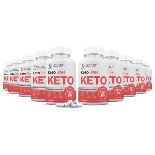 Justified Laboratories (10 Pack) Keto Bites ACV Pills 1275MG Formulated with Apple Cider Vinegar Keto Support Blend Alternative to Gummies 600 Capsules