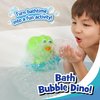 HAP-P-KID Dinosaur Bath Bubble Maker, Automatic Dino Bubbles Blower, Bathtub Shower Machine Toys, Birthday Party Time Gifts for 12 18 24 Months, 1 2 3 4 5 Years Old Boys Girls Preschool Toddlers Baby
