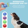 SCENEREAL Squeaky Tennis Balls for Dogs, 2" Training Bouncy Ball Toys for Small Medium Dogs Puppies, 12 Pack Interactive Dog Toys for Throwing and Fetching