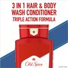 Old Spice High Endurance Hair & Body Wash Conditioner for Men, 24 fl oz