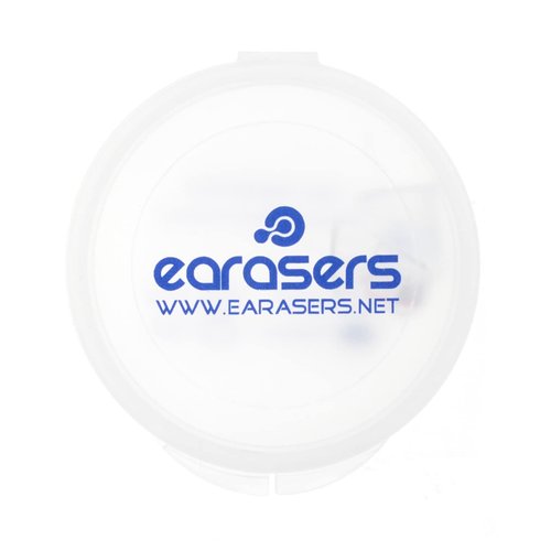 EARasers Noise Cancelling Earplugs - Reusable Noise Reduction Musicians Earplugs for Concerts, Djs – 19dB Peak Reduction