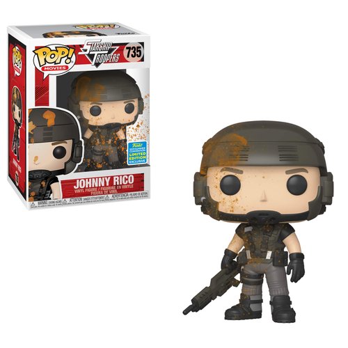Pop Movies: Starship Troopers - Muddy Johnny Rico 2019 Summer Convention Exclusive Collectible Figure, Multicolor