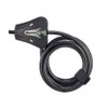 Master Lock Python Cable Lock, Cable Lock with Keys, Trail Camera and Kayak Locking Cable,Black