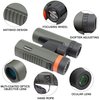 Astromania 8x26 Compact Binoculars Waterproof for Traveling, Wildlife, Camping and Sport Games, Theater and Concerts, Bird Watching