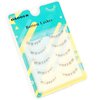 DAODER False Eyelashes Bottom Lashes Natural Look Wispy Clear Band Lower Lash Extension Soft Invisible Under Eyelashes 6mm 5Pairs (Bottom Lashes Daring)