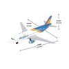Daron Toy Airplane – Allegiant Air – Die-Cast Metal Model Airplane Toy with Plastic Parts for Kids Ages 3+