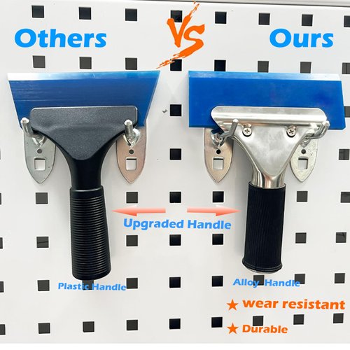 EHDIS Vinyl Wrap Tool Window Tint Kit 7 Pieces Vehicle Tinting Tools Car Glass Protective Film Wrapping Installation Set Included Squeegees , Felt Squeegee , Cutting Knife with Blades