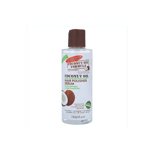 Palmers Coconut Oil Moisture Boost Hair Polisher Serum 6 Ounce (Pack of 3)