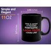 Flairy Land Appreciation Coffee Mug 11oz Black - Funtastick Lash Tech Looks - Funny Work Promotion Gift Lash Tech Girly Mascara Eyelashes Makeup Lover Esthetician