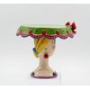 Appletree 6-1/2-Inch Sugar High Social by Babs Ceramic Cake Stand