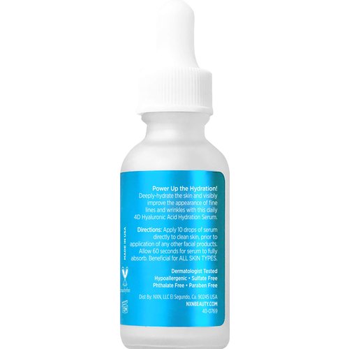 NxN Hyaluronic Acid Face Serum - Hydrate Skin, Boost Collagen, Reduce Lines & Wrinkles - All Skin Types