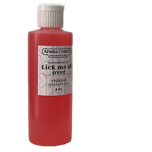 Aroma-Center Compatible with LICK ME ALL OVER body oil. Alcohol free and uncut perfumed fragrance oil. (4 OZ)