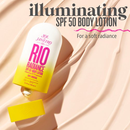 Sol de Janeiro Rio Radiance Body Lotion 100% Mineral UVA/UVB Broad Spectrum SPF 50