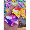 30 Packs Bulk Sheep Push Rainbow Bubble Mini Pop Fidget for Boy Girls Kids,Small Holiday Birthday Party Favors Supplies and Classroom Summer Student Prize
