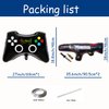 Video Game Party Balloons Game on Balloons Video Game Controller Aluminum Foil Balloon Gun Balloons Alpaca Balloon for Birthday Party and Game Party Decoration 5pcs