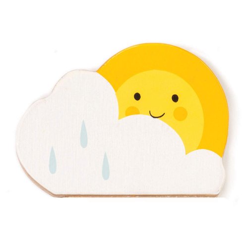 Tender Leaf Toys - Rainmaker - Portable Rain Sound Making Toy, Early Education Musical Instruments for Baby and Kids, Sensory Toy with Falling Beads - Age 18m +