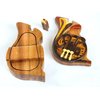 French Horn - Handcrafted Wooden Puzzle Box - Intarsia Wood Art