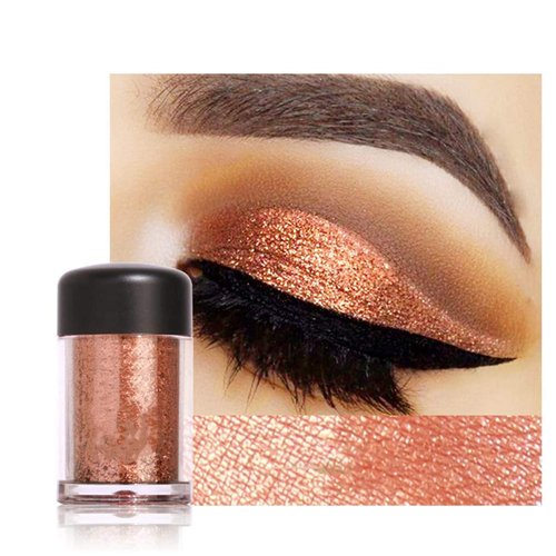 Alucy 12 Colors Glitter Eyeshadow Beauty Eyes Pigment Powder Lips Loose Makeup Cosmetics, Glitter Eye Shadow Beauty Eyes Pigment Powder Lips Loose Makeup Cosmetics(#2)