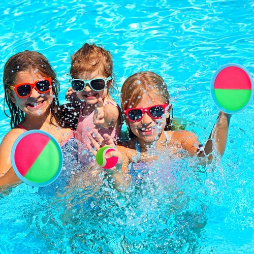 Mxiutery Toss and Catch Ball Games for Kids-Outside Toys for Kids Ages 4-8, Catch Games Paddle Toss-Upgraded Version,Ball Sports Games for Kids Boys Girl Christmas Birthday Gifts