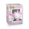 Epic Collectibles Pop Hello Kitty - Set of 2 - Hello Kitty with Birthday Cake and Balloons 50th Anniversary Vinyl Figures Bundle with Compatible Funko Box Protector