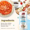 LIEBERS Rice Cakes, Kosher Certified Snack, Dairy Free, Wheat Free, Gluten Free, And Vegan options (pack of 3) (Sea Salt)
