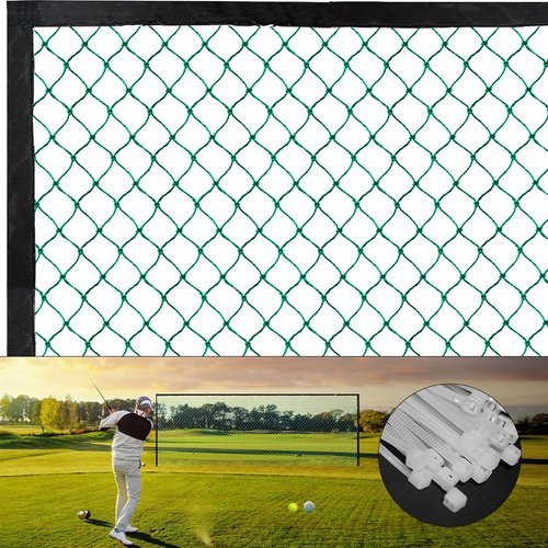 Golf High Impact Golf Barrier Net Practice Hitting Net for Indoor or Outdoor Use (10FT×10FT)