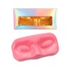 10Pcs Eyelash Face Support False Eyelash Case, Eyelash Packing Trays Eyelash Display Tray Eyelash Storage Tray Container