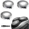 HQ8 Replacement Heads Blades Fit for Philips Aquatec Shaver Razor Blades for PT720 AT880 AT810 Heads, New Upgraded OEM HQ8 Blades Fit for Norelco Shaver & Aquatec PT860, HQ8160, HQ7100 Heads, 3 Pack