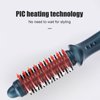 Curling Iron, Smart 2 in 1 Thermostatic Straight Curly Hair Dual Purpose Curling Brush Portable for Home for Beauty Center