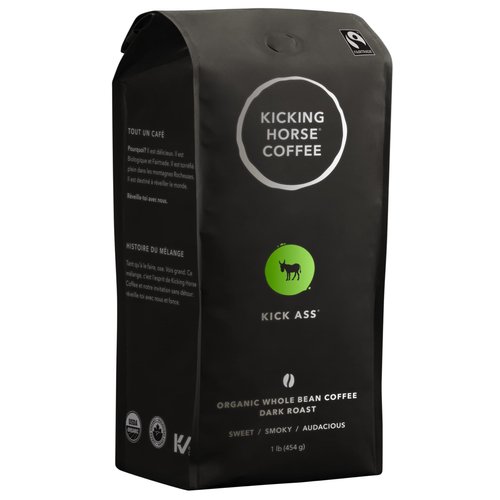 Kicking Horse Coffee, Kick Ass, Whole Bean Coffee, 1 Pound