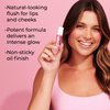 MCoBeauty Glow Up pH Cheek & Lip Oil - Rosy Pink, Color-Changing, Vegan, Cruelty Free Cosmetics