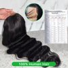 Cikana 30 Inch Body Wave 13x6 Lace Front Wigs 180% Density Transparent Lace Frontal Wigs Pre Plucked Bleached Knots Body Wave Wigs Human Hair for Women Glueless 13x6 Lace Front Wigs Natural Hairline