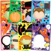 48 Pcs Make Your Own Halloween Sticker Sheets for Kids Home Classroom Party Favor Games Art Craft School Rewards