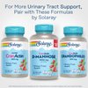 Solaray D-Mannose with CranActin Cranberry Supplement 400mg, Urinary Tract Health & Bladder Support Capsules with Vitamin C, Vegan, 60 Day Guarantee, 75 Servings, 150 VegCaps