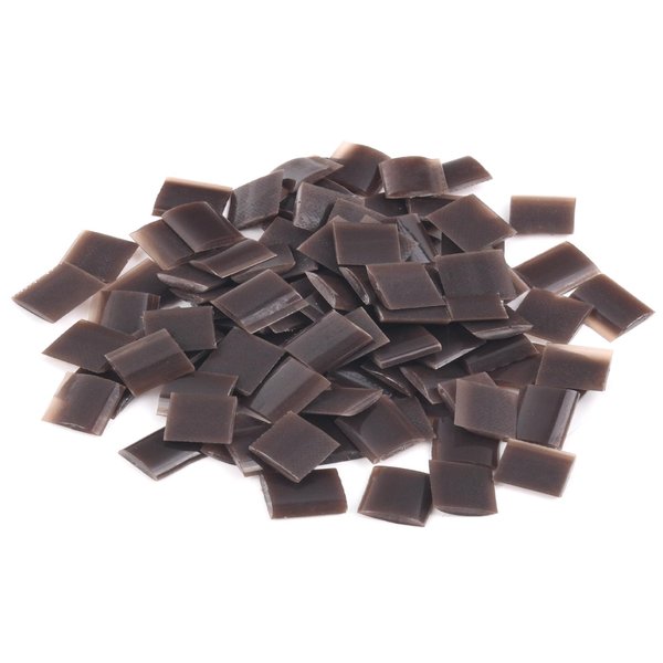 Neitsi 100pcs Italian Keratin Glue Granule Pellets Keratin Hair Extensions Bonding Glue Hot Fusion Flat Tip for Hair Extension (Brown)