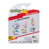 Pokemon TOY Pokemon Battle Figure 3PK - Set of Pawnirad, Squirtle, Monferno (Anime Themed, Manual Operation, Children Age Range), Mutli, PKW3058