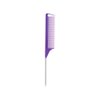 Purple Fine-tooth Metal Portable Rat Tail Comb - Hairdresser's Hair Styling Tool for Beauty,Rat Tail Comb Fine Pro Tail Combs Rat Tail Carbon Hair Combs,Styling Tools and Appliances