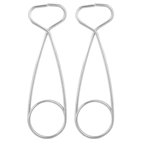Bicaquu 2Pcs Stainless Steel Fish Mouth Jaw Spreaders Hanging Hook Rack for Water Bottle