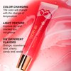 YOUNG VISION Thermosensitive Color-Changing Lip Gloss Set - 6 Colors: Orange, Strawberry, Mint, Cherry, Candy, Vanilla - Hydrating Lip Oil & Plumping Lip Gloss Kit - Christmas Gift for Girls/Women