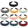 Emoly Upgraded 10 Pieces Wide Headbands Knot Turban Headband Hair Band Elastic Hair Accessories for Women, 10 Colors